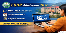 CUHP CDOE Inviting UG PG Online Admission 2026 From February 3